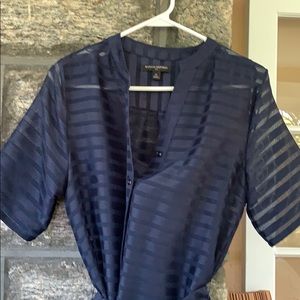 Navy Blue slip dress with beautiful textured dress